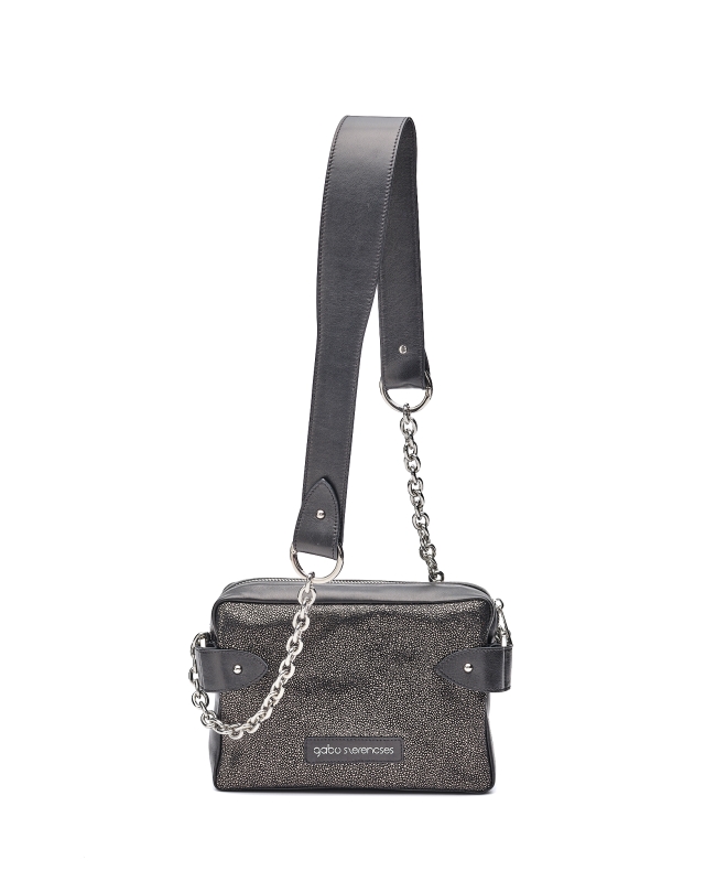 Basic Elegant Women’s Leather Bag Black