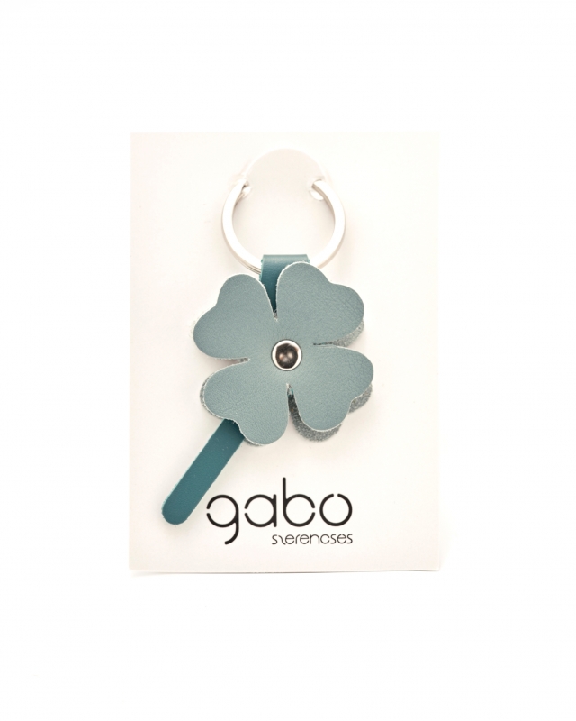 Shamrock Keychain // Lichen  Poison  Green