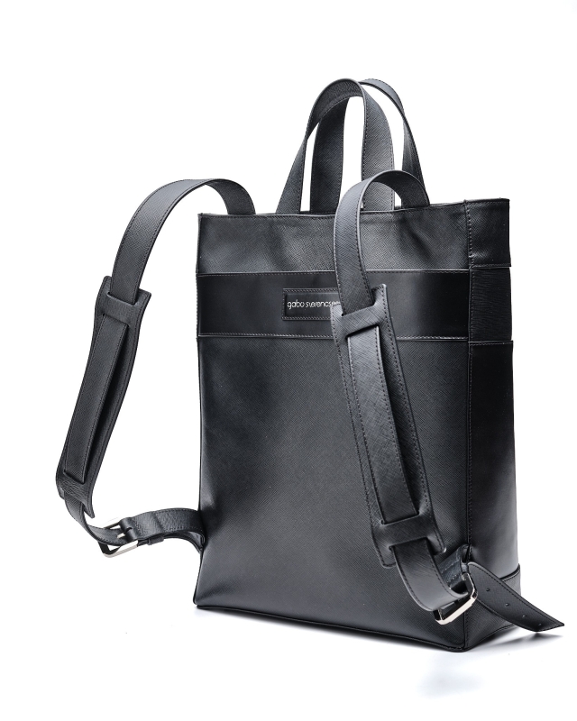 Big, Y backpack// black