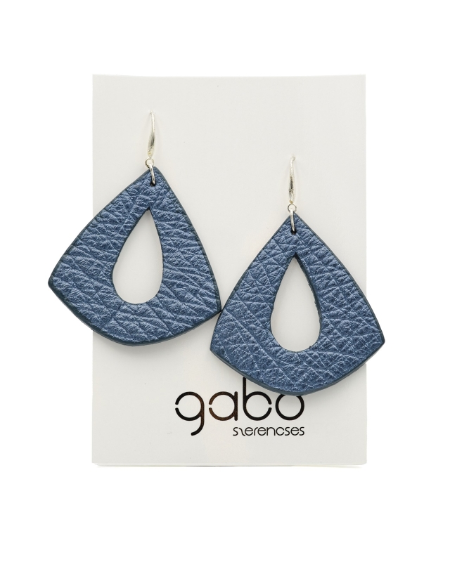 Balance Fülbevaló // Jegeskék