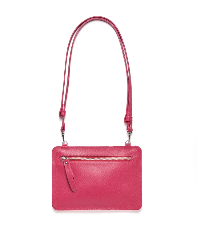 Zero Waste Bag // Metallic raspberry